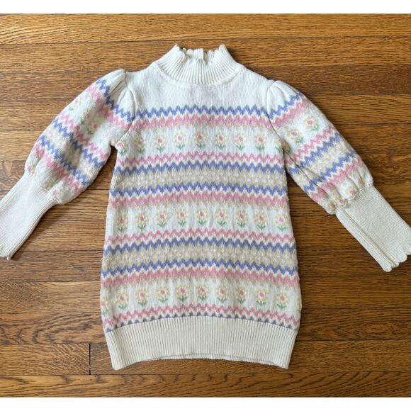 Janie and Jack Girls' Sweater Dress Size 3 - Picture 1 of 4